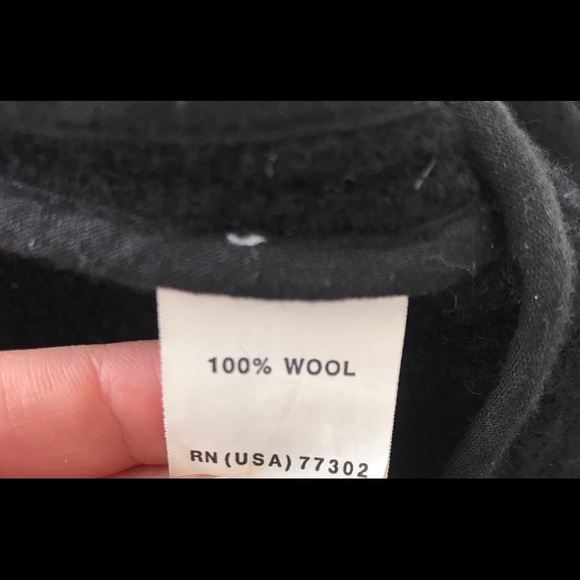 100% Wool Zara Black Jacket - Picture 10 of 11